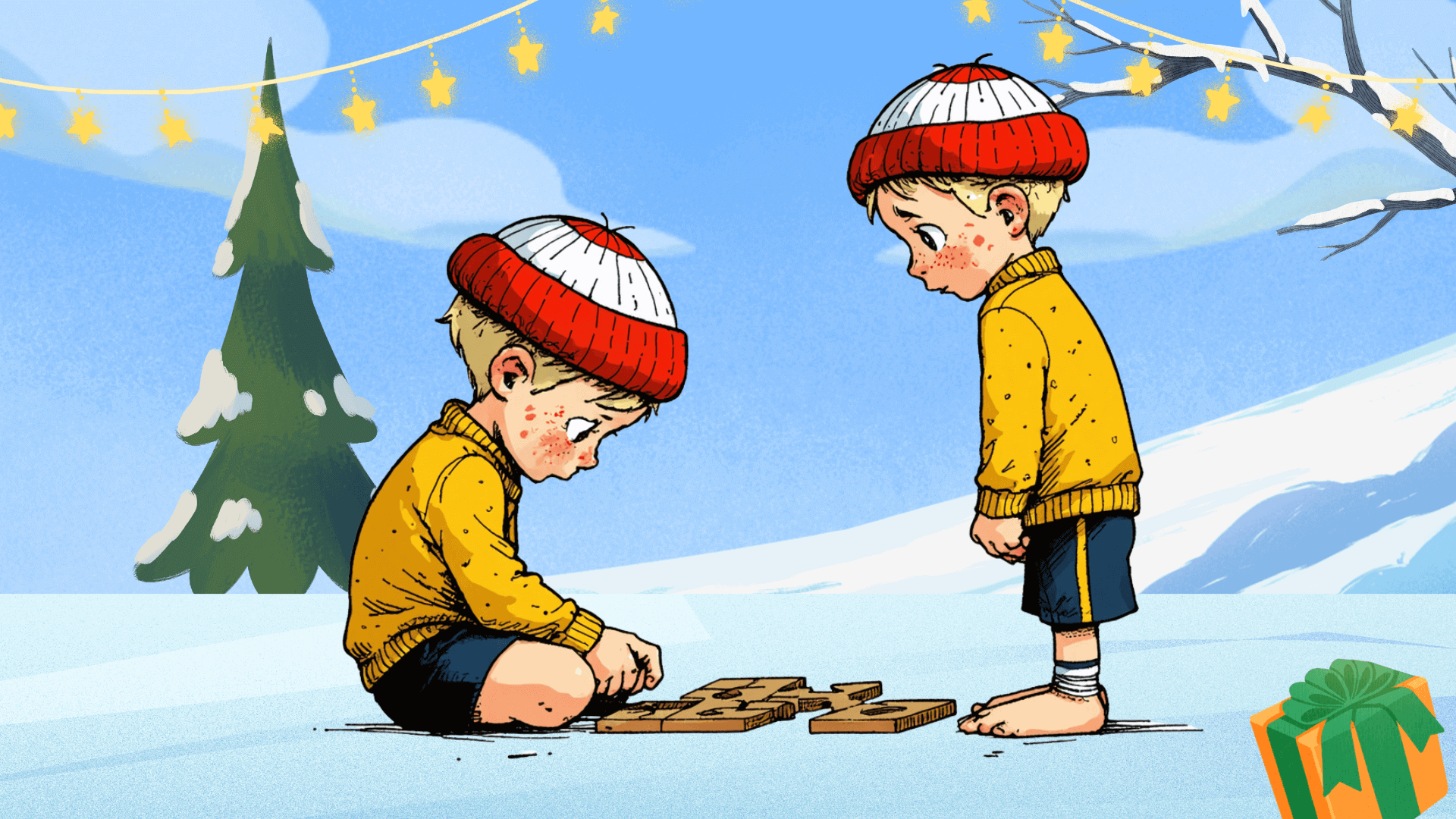 The Wooden Puzzle – December 3 – Advent Calendar 2024